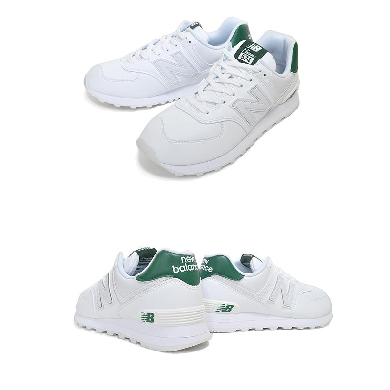 574シリーズ ニューバランス 574 NEW BALANCE ML574SNB width D WHITE