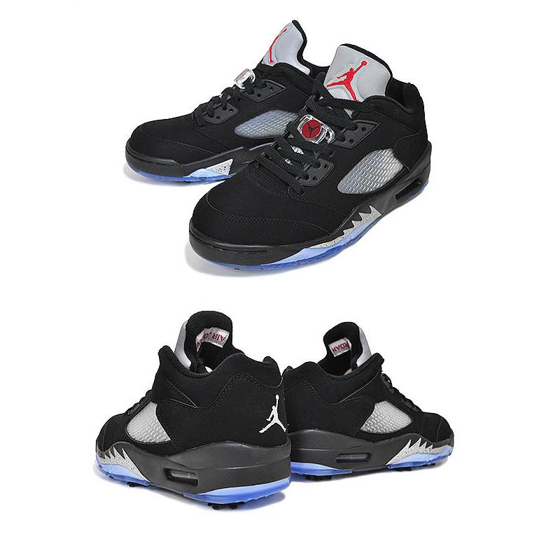 エア ジョーダン 5 ナイキ ロー ゴルフ NIKE JORDAN LOW GOLF BLACK