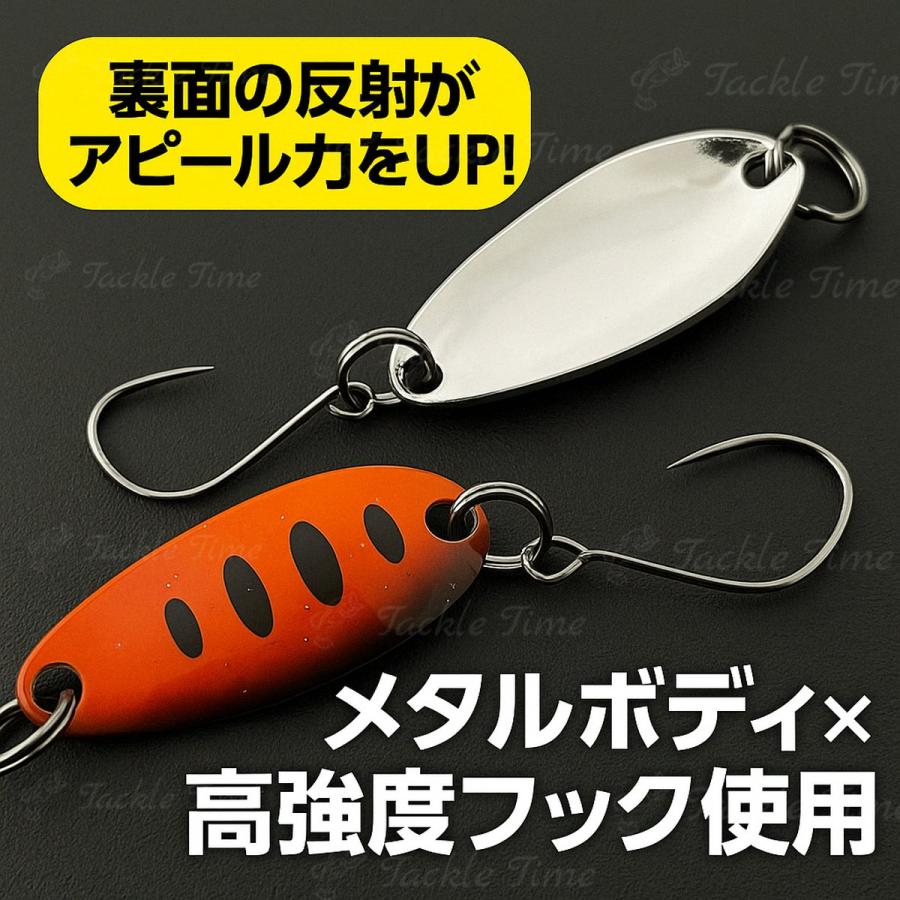 スプーン トラウトルアー セット ケース付き 渓流 管釣り 2g 3g ルアー