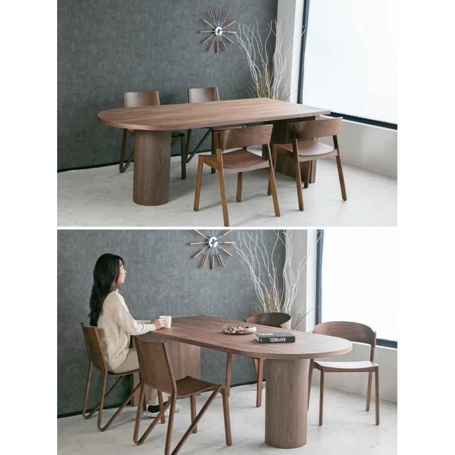 ダイニングテーブル 単品 4人掛け ウォールナット オーク ナチュラル