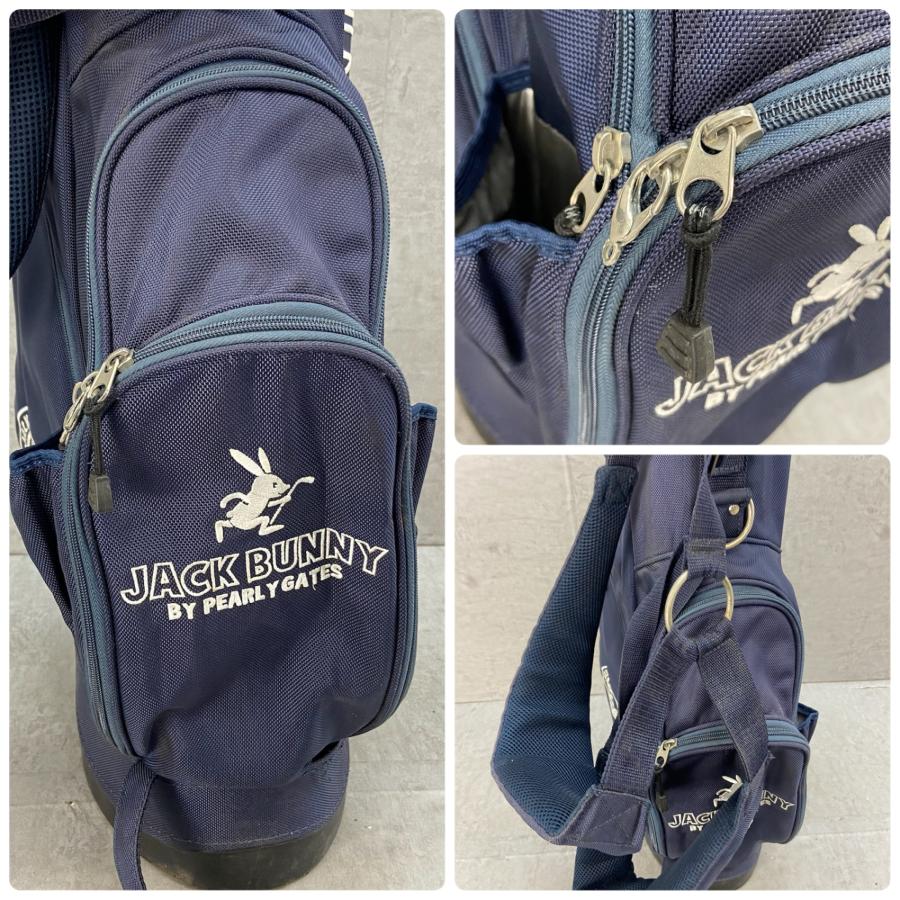 ジャックバニー ゴルフ キャディバッグ スタンド式 約10型 JACK BUNNY