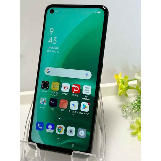 OPPO A 美品 SIMフリー A55S 5G ブラック☆ [A1020P][4GB/64GB