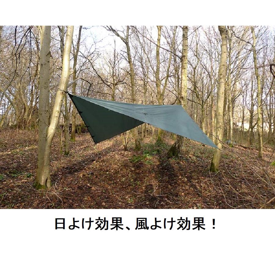 DDタープ 3.5m DD Tarp 3.5×3.5 DDハンモック 日よけ 防水 アウトドア