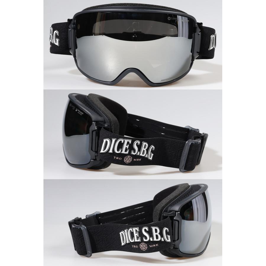 DICE（ダイス） 2025 DICE BANK バンク スノーボード ゴーグル BK45573