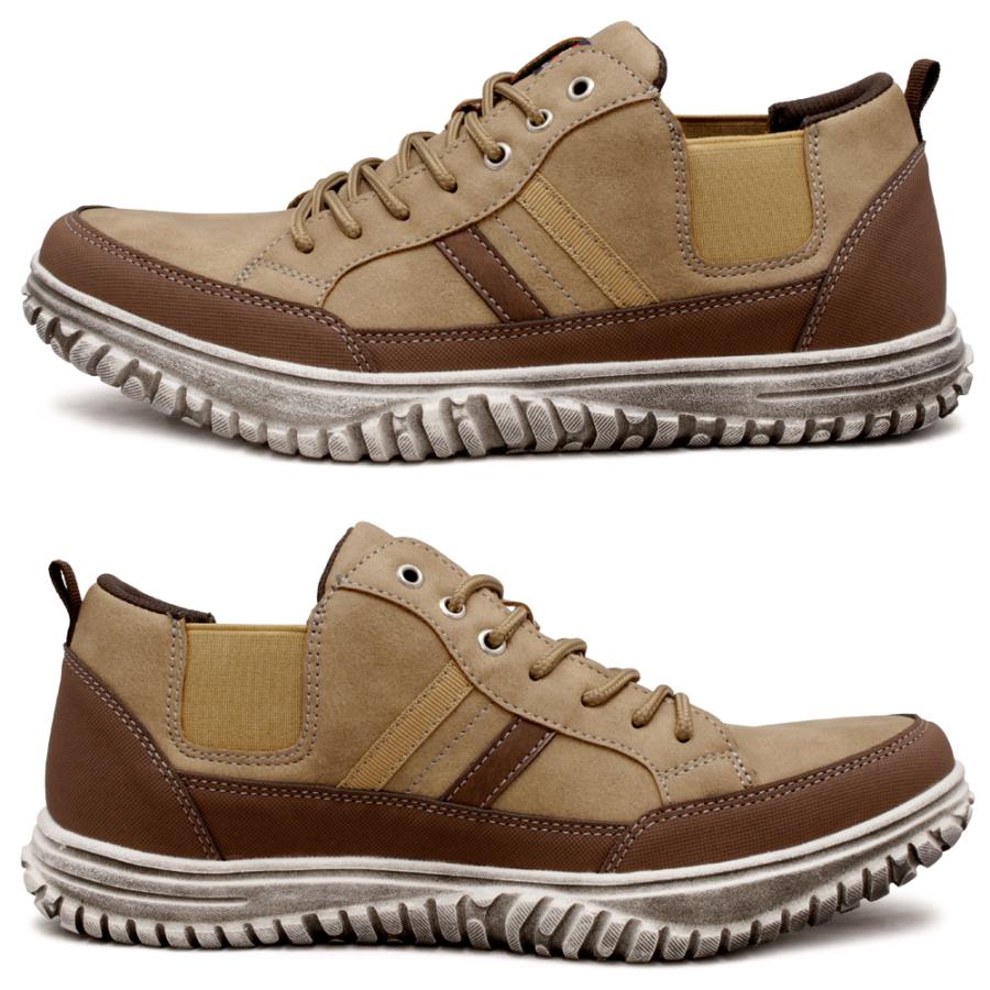 EDWIN（エドウィン） 4E 幅広 軽量 スニーカー メンズ カジュアル