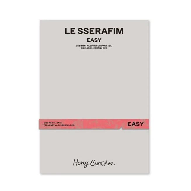 メンバー選択可] LE SSERAFIM 公式グッズ EASY / 3rd Mini Album