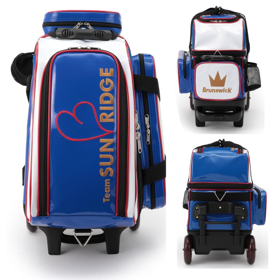 チームサンブリッジ・プレミアム・ダブルローラー ボウリングバック