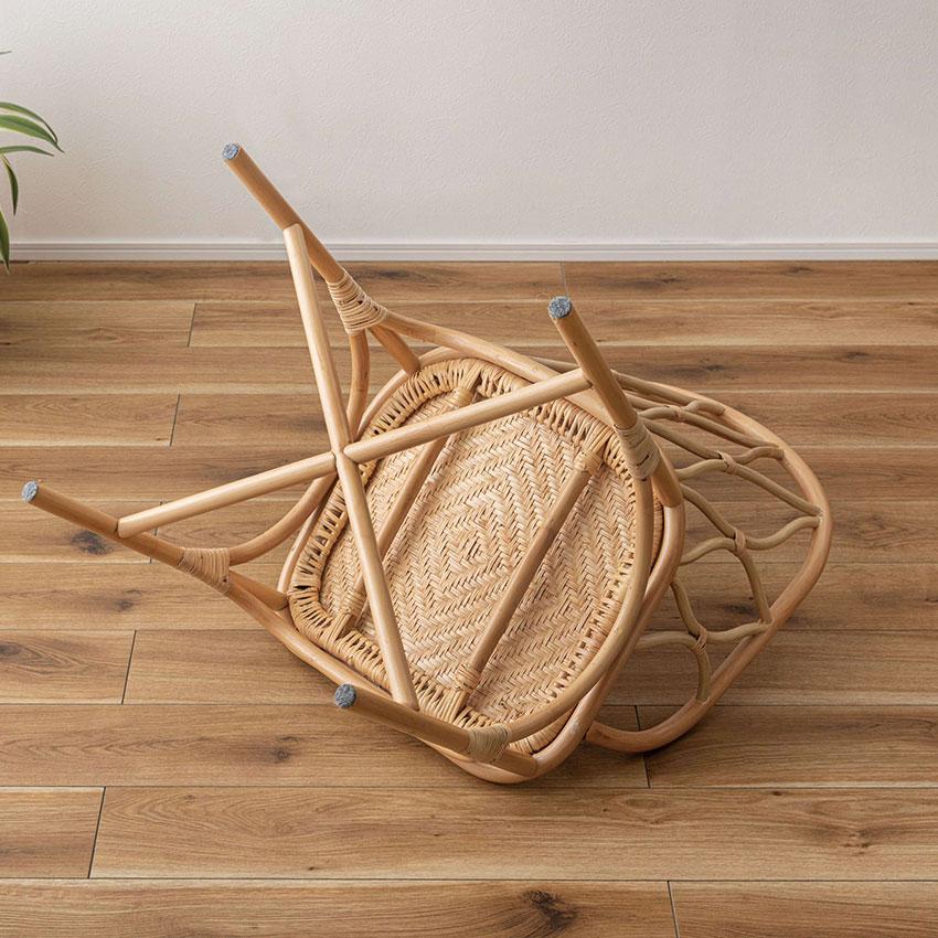 ラタンチェア NRS-506 送料無料 2color チェア 椅子 イス 一人掛け