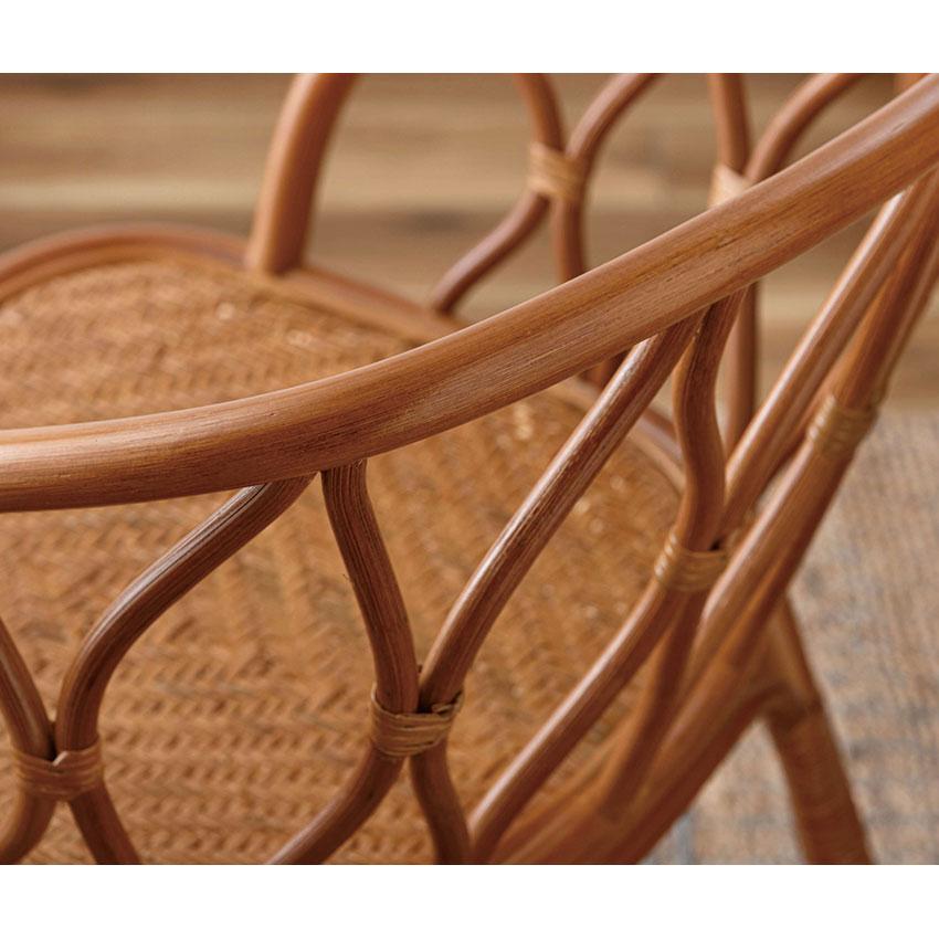 ラタンチェア NRS-506 送料無料 2color チェア 椅子 イス 一人掛け