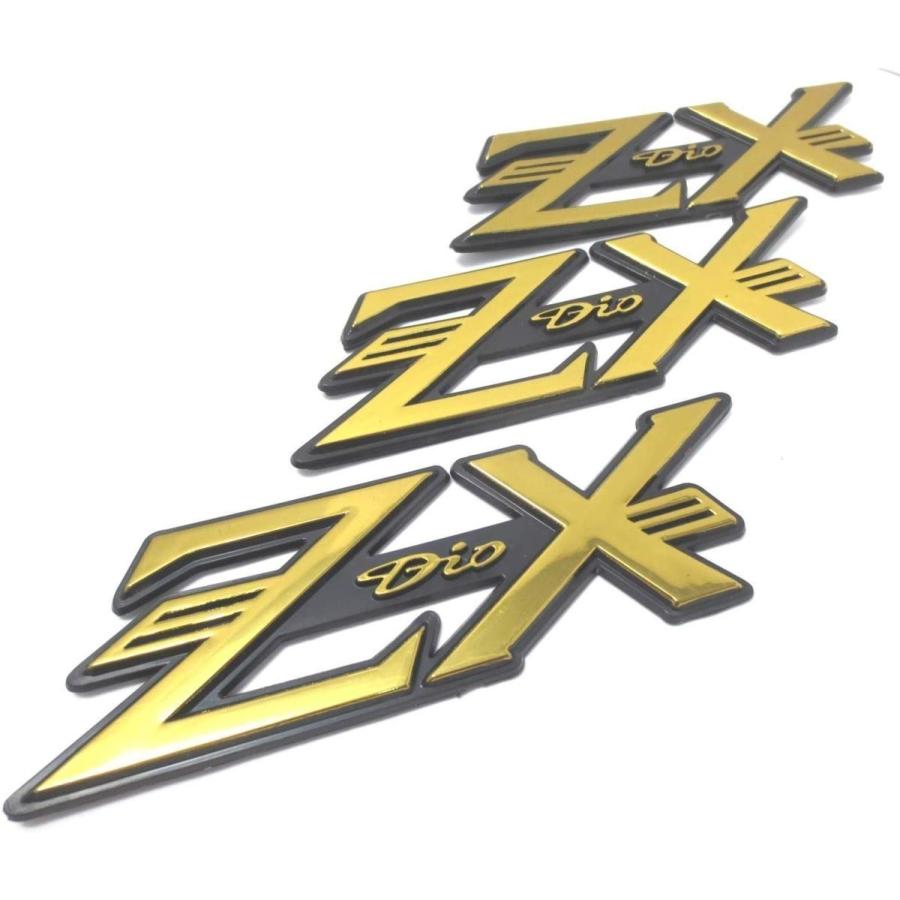 エンブレム 3点セット ホンダ ライブディオ AF34 AF35 ライブディオzx