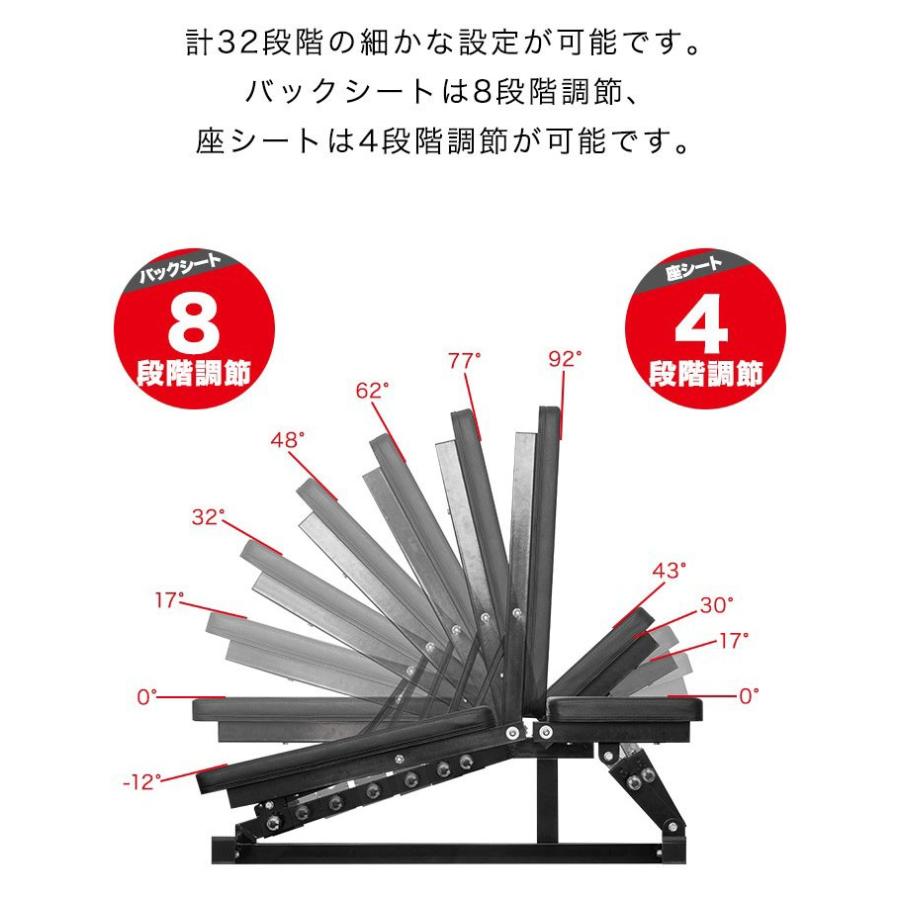 トレーニングベンチ インクラインベンチ デクラインベンチ フラット