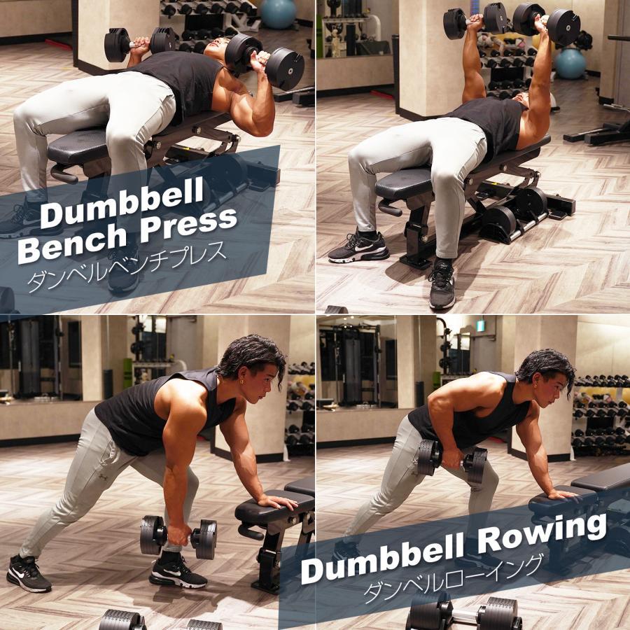 フレックスベル20kg 単品 (NUO 正規代理店) 可変式ダンベル 筋トレ