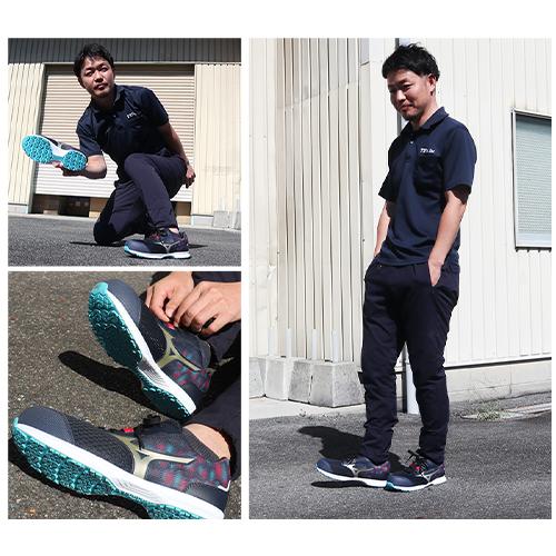 MIZUNO（ミズノ） 安全靴 新作 MIZUNO ALMIGHTY LL 11L 新商品 紐靴