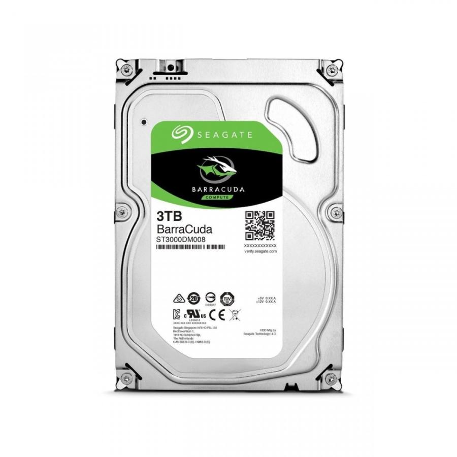 Seagate（シーゲイト） 内蔵 ハードディスク ST3000DM008 BarraCuda