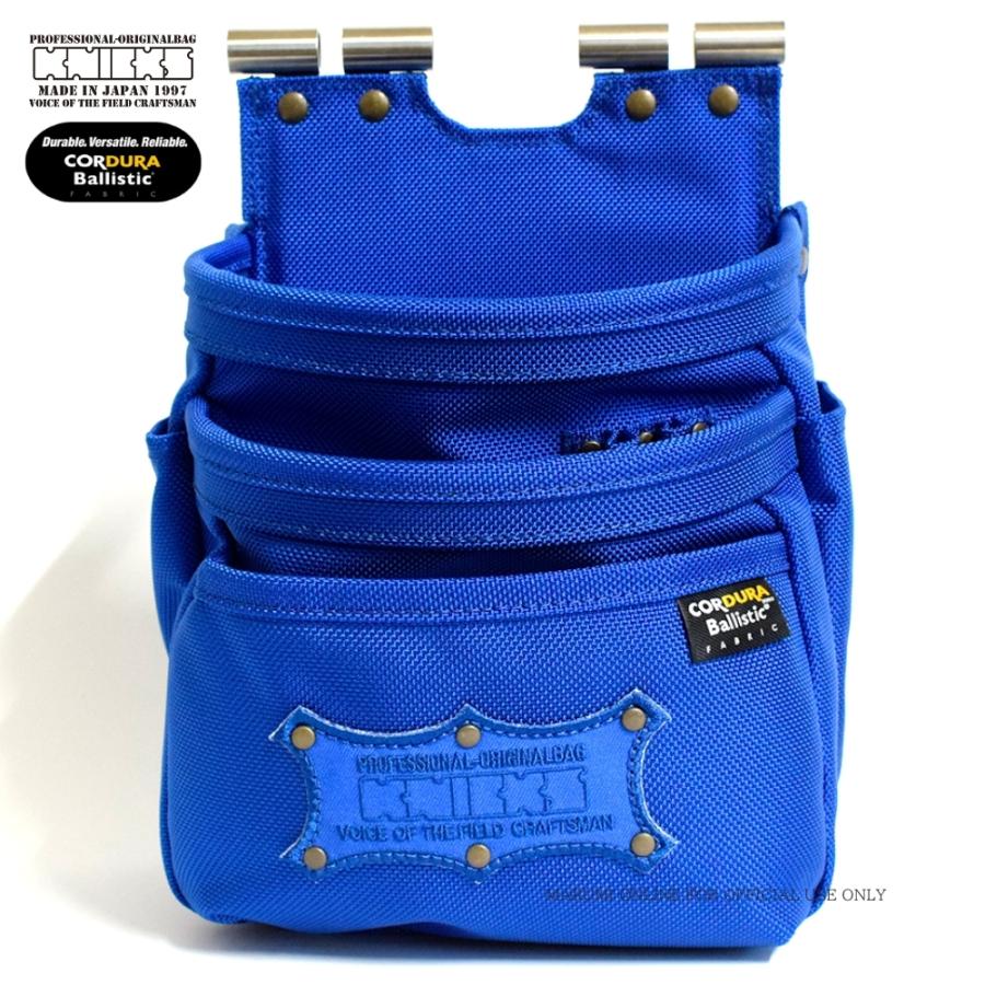 KNICKS（ニックス） 腰道具 KNICKS BABLT-301DDX ブルー 青 背面チタン