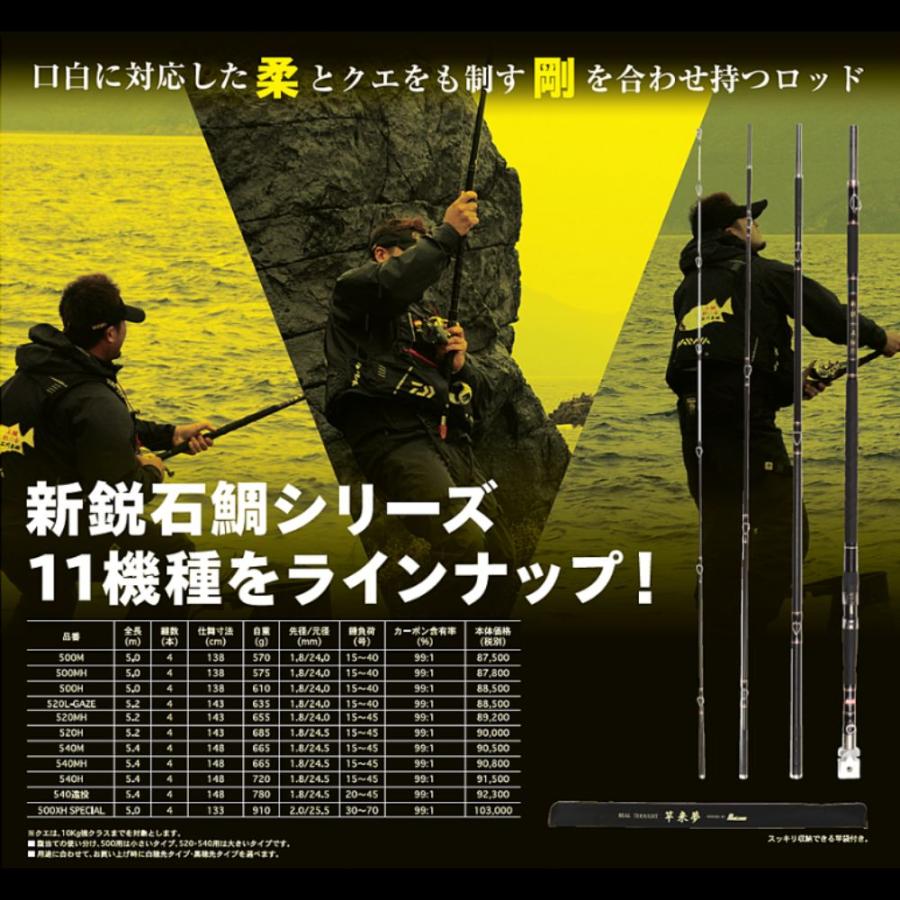 ロッドコム 新鋭石鯛 540遠投 石鯛竿 底物竿 イシダイ : つり具の