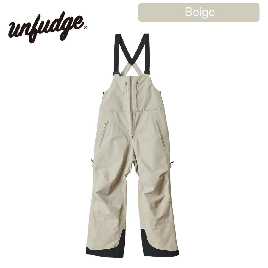 アンファッジ スノーボードウェア ジェントル ビブパンツ unfudge