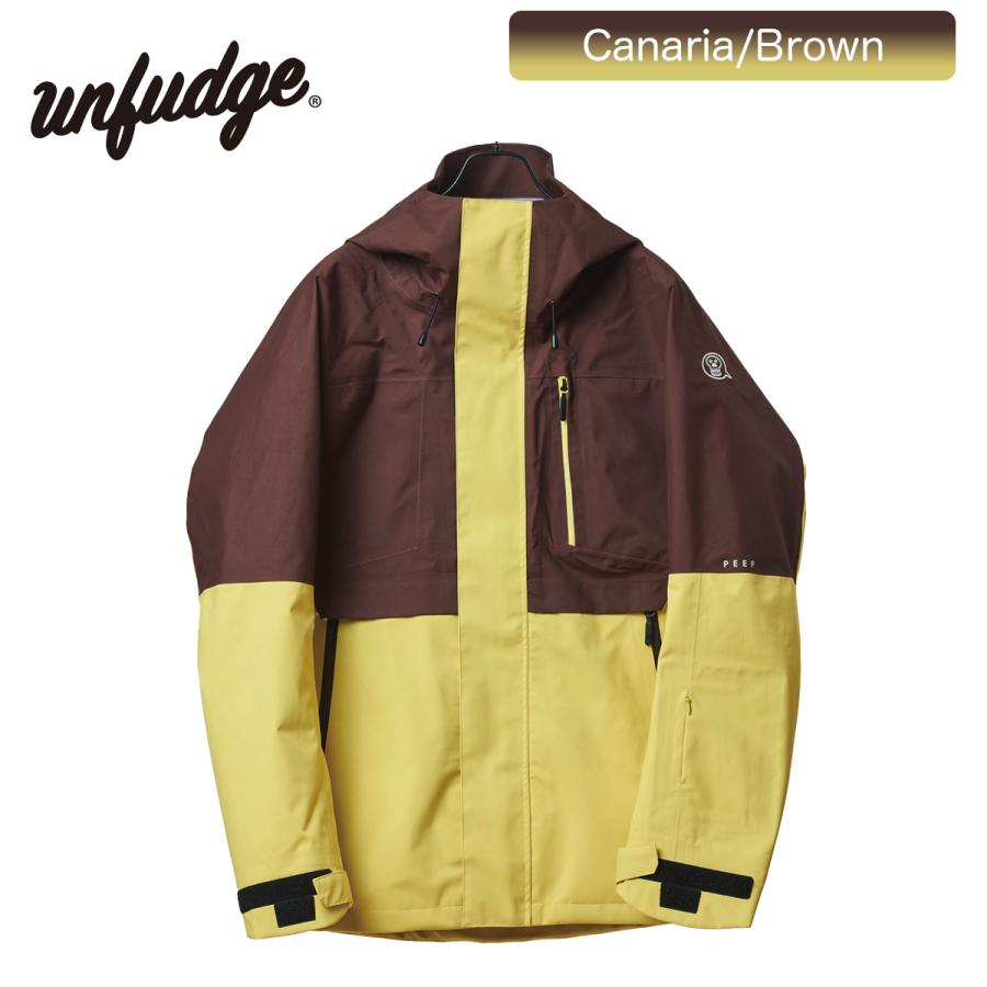 アンファッジ スノーボードウェア ピープジャケット unfudge PEEP