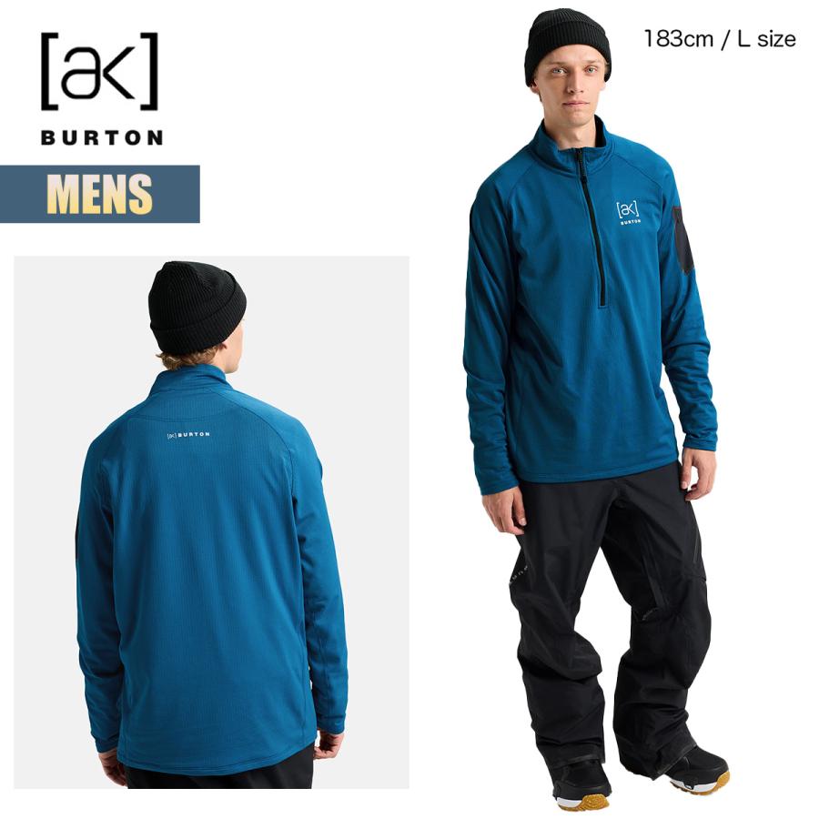 BURTON（バートン） フリース メンズ 25-26 Burton ヘリウム グリッド