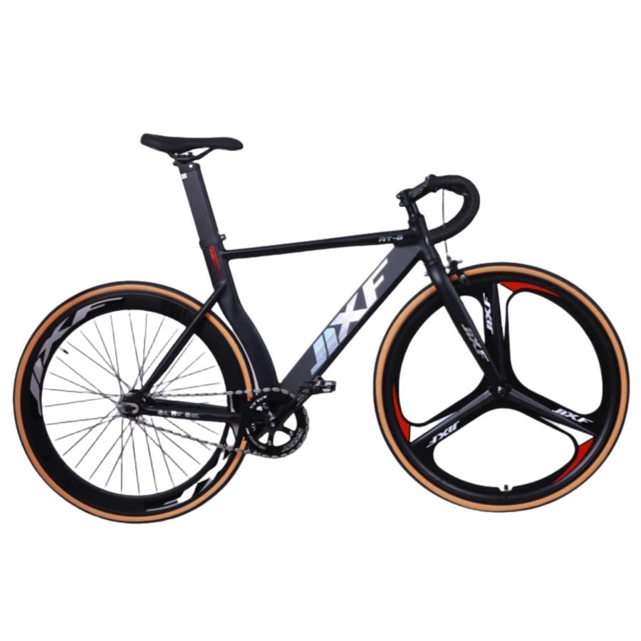 ピストバイク固定ギア自転車700c*28c 超軽量 前後ディスクブレーキ 高