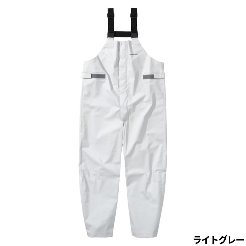 シマノ（SHIMANO） ウェア マリンサロペット L ライトグレー RA-302V