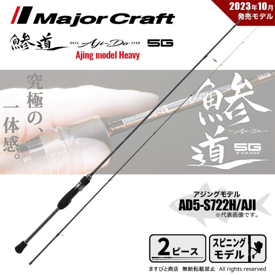 Major Craft（メジャークラフト） 決算セール 鯵道 5G AD5-S722H/AJI