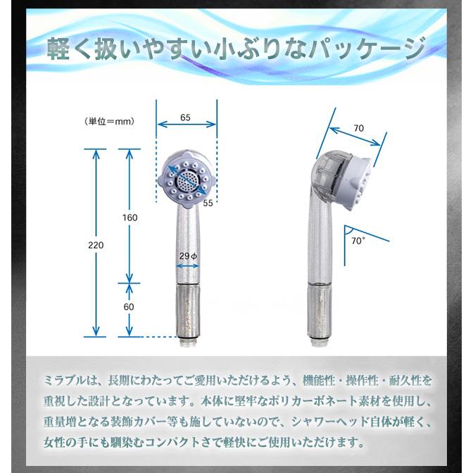 ミラブル シャワーヘッド プラス 正規品 plus サイエンス ミラブル