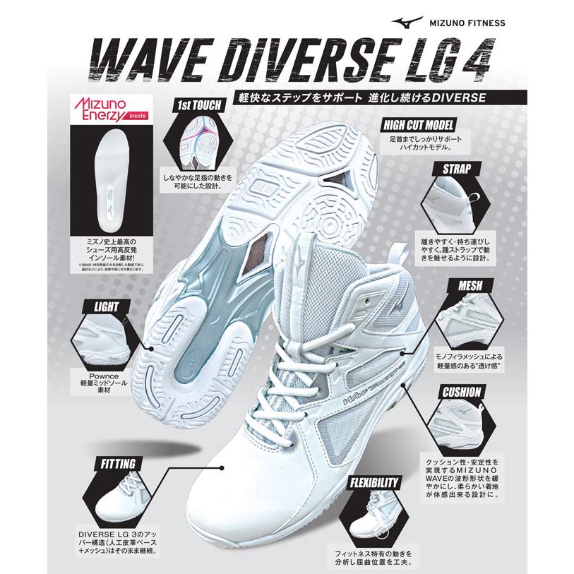 MIZUNO（ミズノ） 【28cm/29cmのみ】ウエーブダイバース LG 4 WAVE
