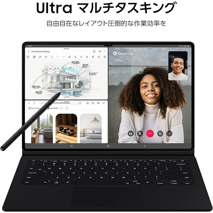 Galaxy Tab S8 Ultra タブレット,256GB,14.6インチ/120Hz/画面内指紋