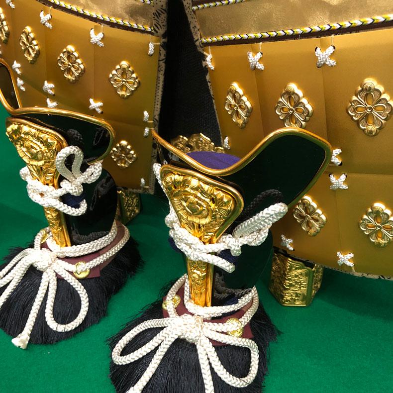 甲冑師 翠鳳作 黄金伊達政宗公之鎧 収納式 鎧飾り 10号 鎧単品 五月
