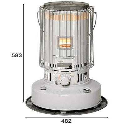 TOYOTOMI（トヨトミ） 石油ストーブ KS-67H(W)＋M.O.L ストーブガード