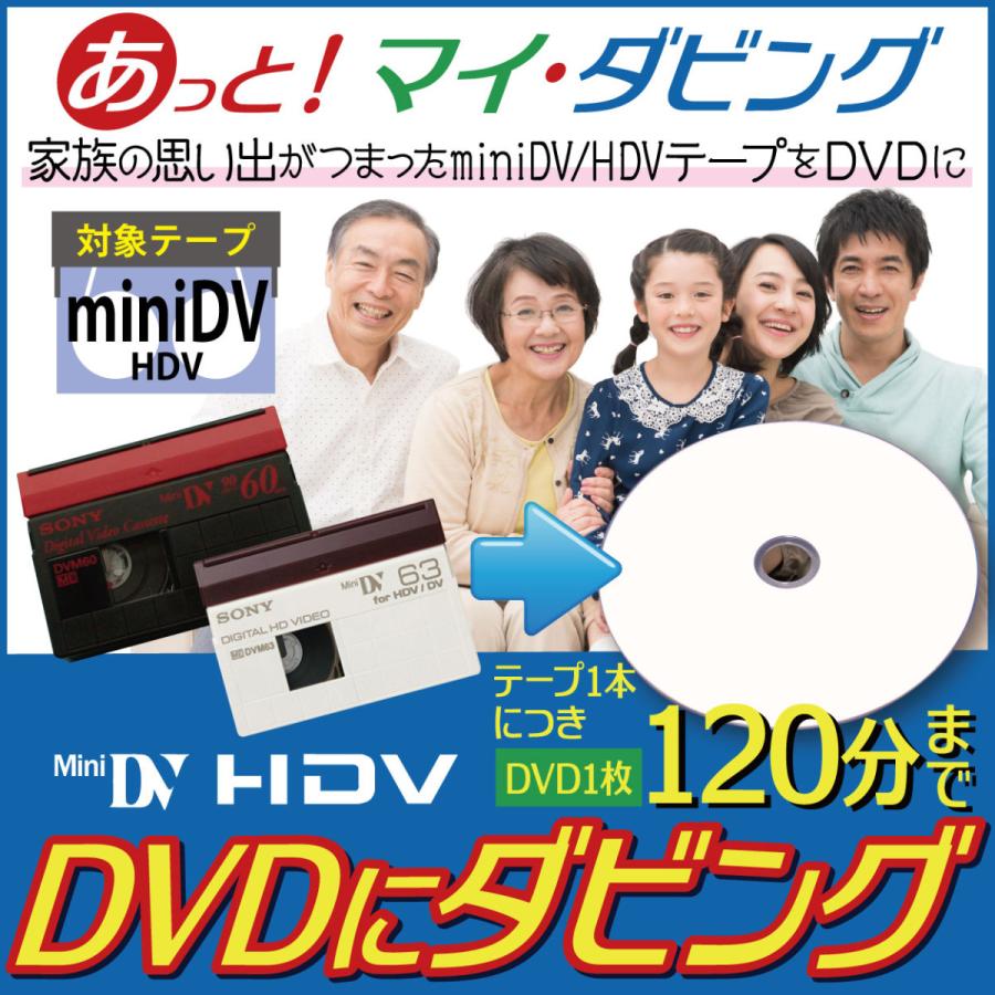miniDV・HDV】ビデオテープからDVDにダビング : マインドスケイプス
