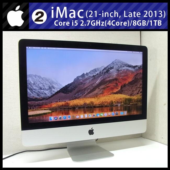 iMac（Apple） ☆iMac 21.5インチ Late 2013・クアッドコアIntel Core
