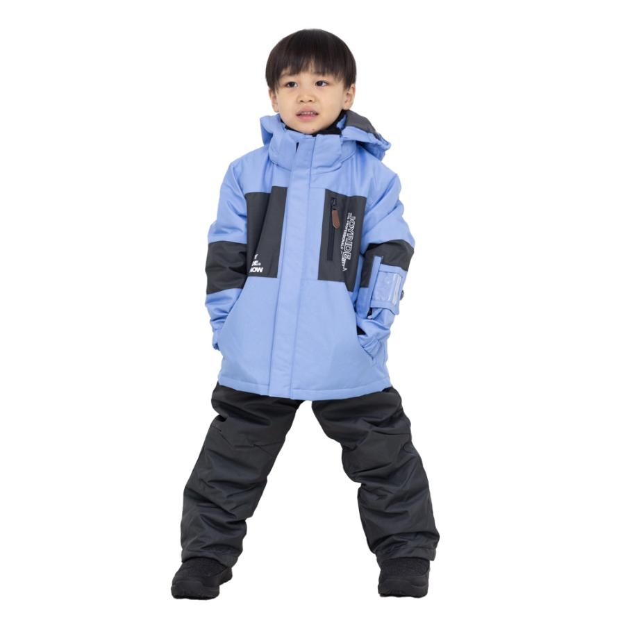 スキーウェア キッズ 上下セット セパレート 男の子 サイズ調整 110