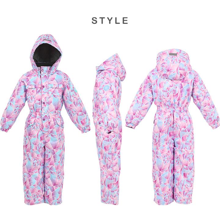 スキーウェア キッズ アウトレット つなぎ 女の子 100 110 120 雪遊び