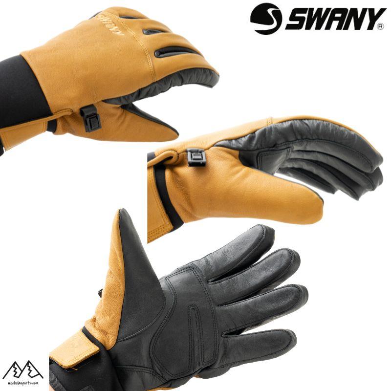 スワニー ゴアテックス スキーグローブ デュティーポ キャメル SWANY
