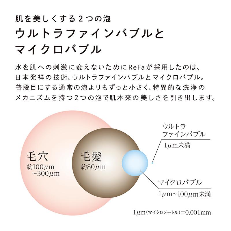 ReFa（リファ） 【延長保証書付き】リファファインバブル ピュア