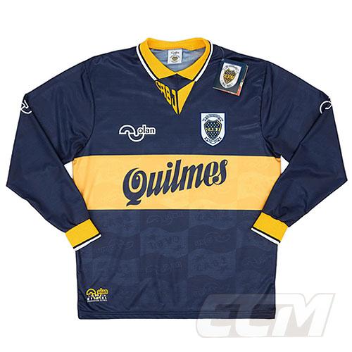 予約ECM32】【国内未発売】ボカ・ジュニアーズ ホーム 長袖 1995-96 10