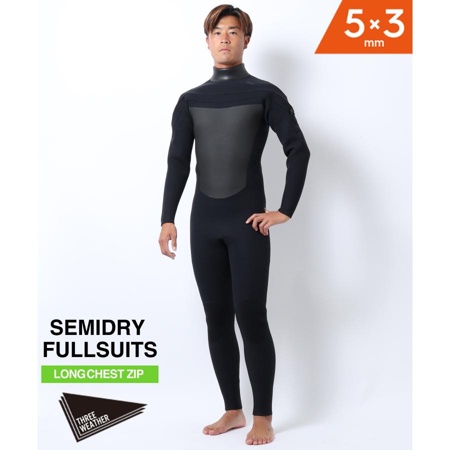 THREE WEATHER スリーウェザー LCZ セミドライ SDRY 5X3mm メンズ