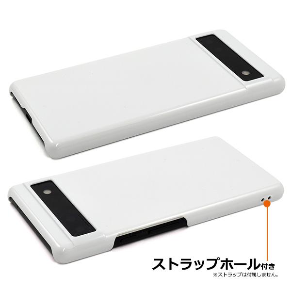 Google Pixel Pixel6a ケース カバー ホワイト 白 ハードケース 6a