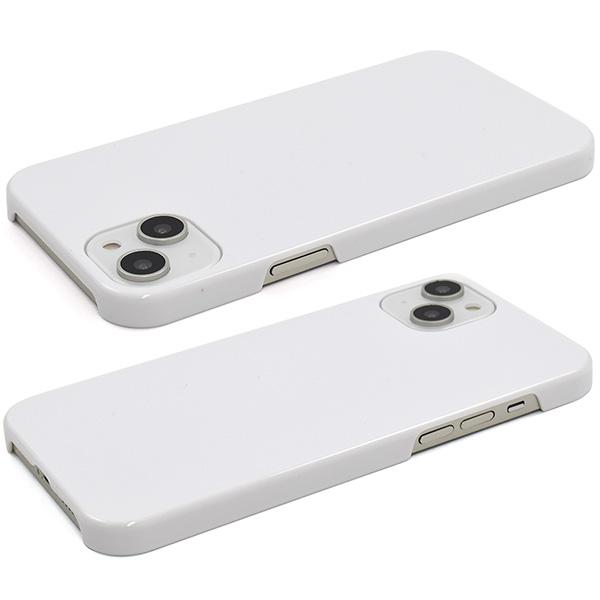 PLATA（プラタ） iPhone14 Plus ケース カバー 白 ホワイト 無地