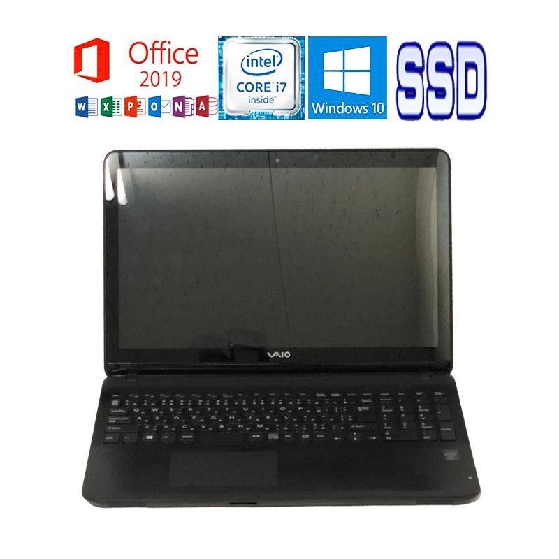VAIO Fit 中古パソコン SONY 15E VJF151C01N/Microsoft Office 2019