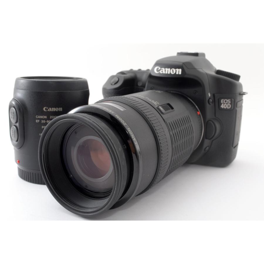 キヤノン（Canon） Canon EOS 40D ダブルズームセット 美品 ストラップ