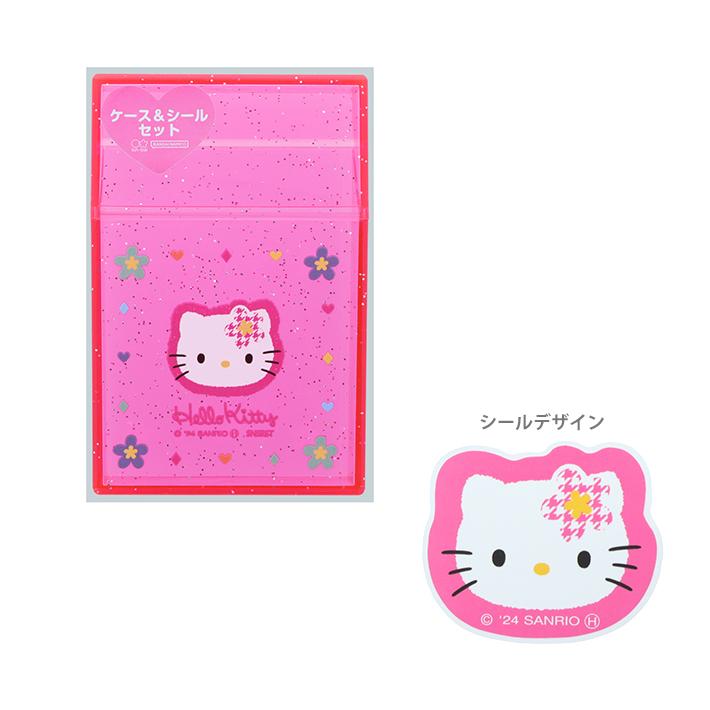 サンスター文具 ハローキティ ケース入りシールセット Y2K柄