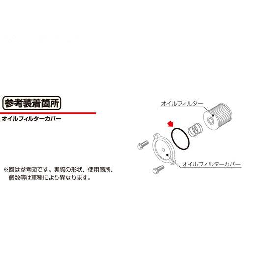 KITACO（キタコ） KITACO Oリング OK-07 カワサキ車のオイルフィルター