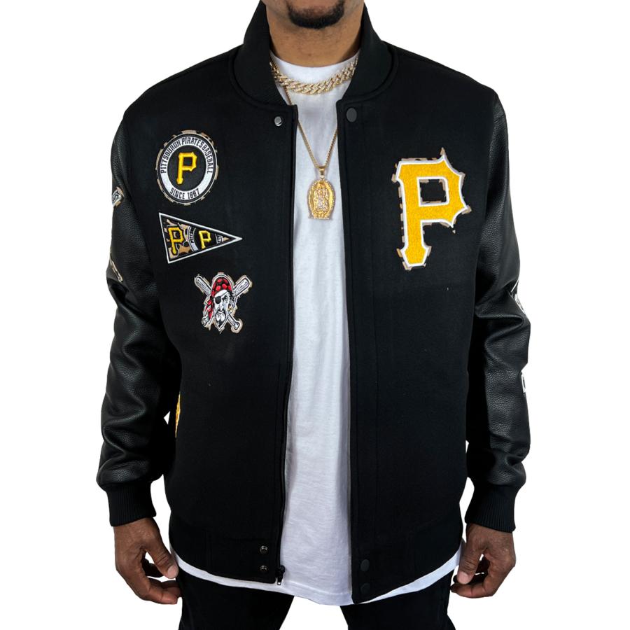 PRO STANDARD Animal Print Wool varsity Pittsburgh Pirates