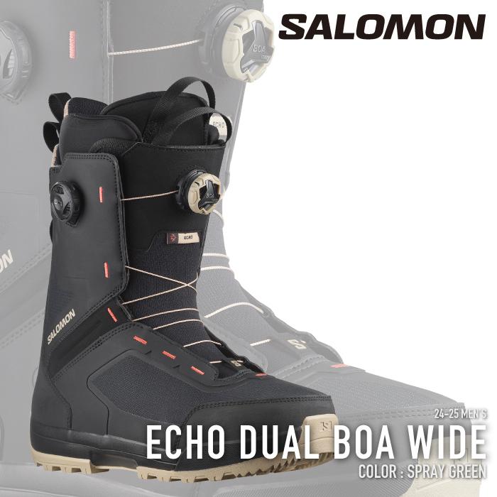 SALOMON（サロモン） スノーボード ブーツ SALOMON ECHO DUAL BOA WIDE