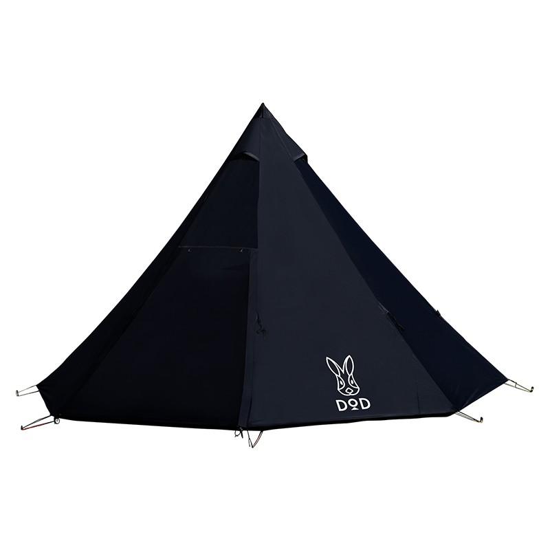 DOD（ディオーオーディー） テント ワンポールテント L ブラック