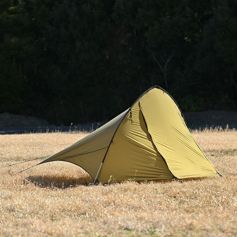 タープ・シェルター DAYTONA OUTDOORS マエヒロシェルター カーキ