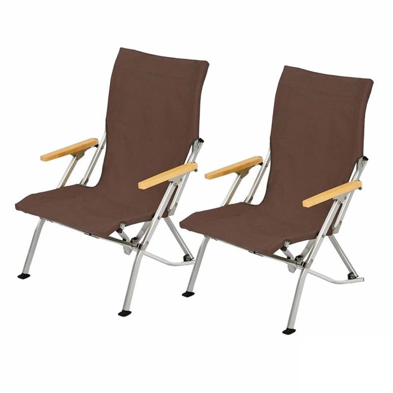 snow peak（スノーピーク） アウトドアチェア ローチェア30×2脚 2点